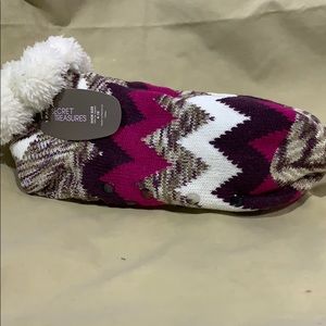 ⭐️3 for $20⭐️SECRET TREASURE FUZZY SLIPPER SOCKS